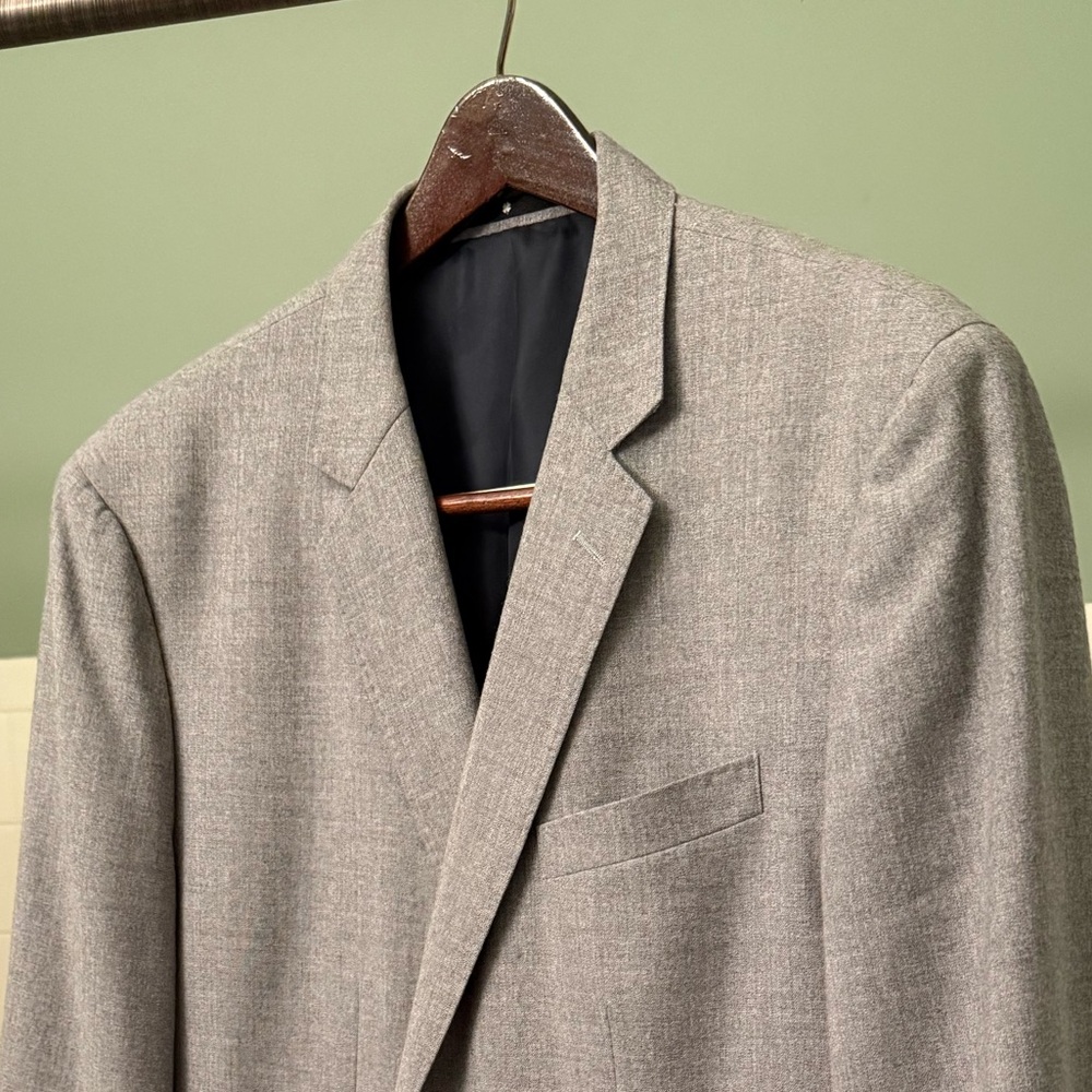 Lucky Brand Classic Gray Men's Blazer